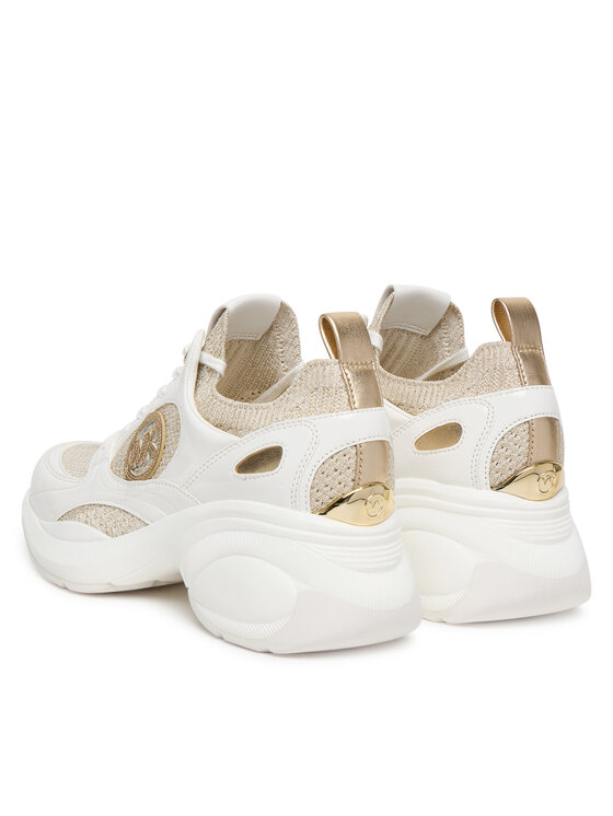 MICHAEL Michael Kors Sneakersy MICHAEL Michael Kors Zuma 43S5ZUFP3D Złoty