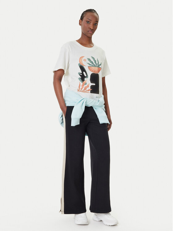 RVCA RVCA Camiseta Collage EVJZT00163 Blanco Easy Fit