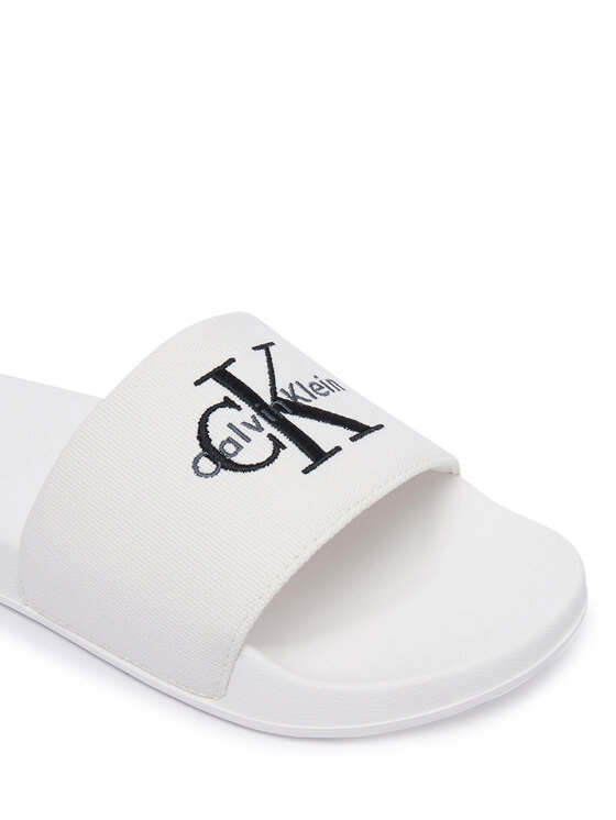 Calvin Klein Šlepetės Calvin Klein Ess HW0HW02958 Balta