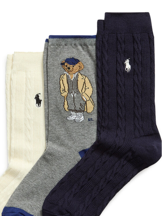 Polo Ralph Lauren Довгі шкарпетки Polo Ralph Lauren 455982948001 Кольоровий