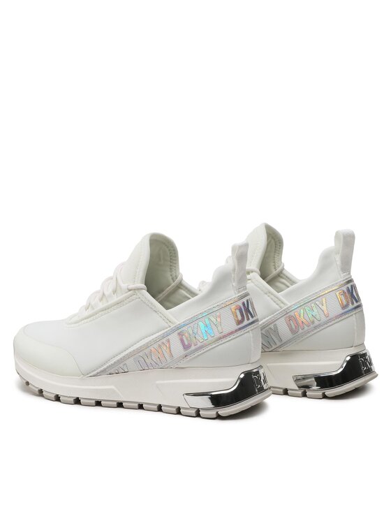 DKNY Сникърси DKNY MOSEE K4261787 Бял
