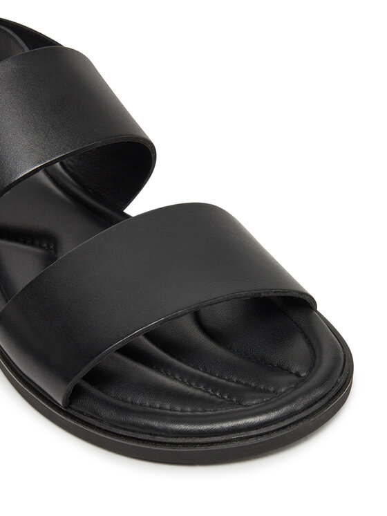 Tommy Hilfiger Sandále Tommy Hilfiger Premium Hilfiger Strappy Lh Sand FM0FM05356 Čierna