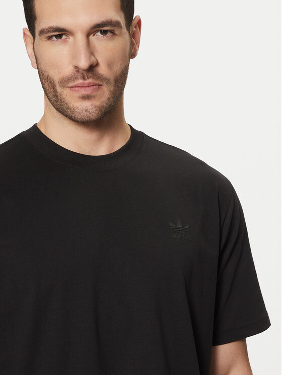 adidas adidas Футболка Trefoil Series JP0193 Чорний Regular Fit