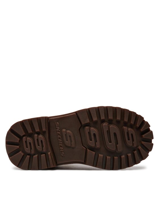 Skechers Outdoorová obuv Skechers Mitigate 93163L/WTN Hnedá