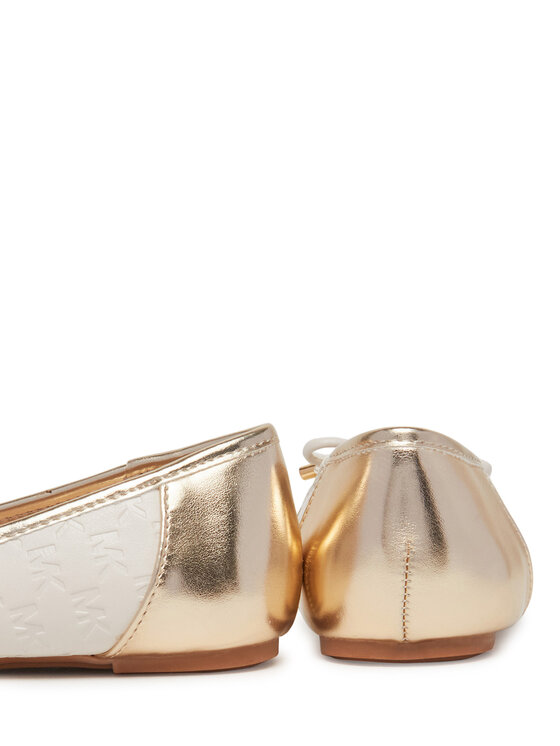 MICHAEL Michael Kors Балетки MICHAEL Michael Kors Kenya Bow MK01365256 Écru