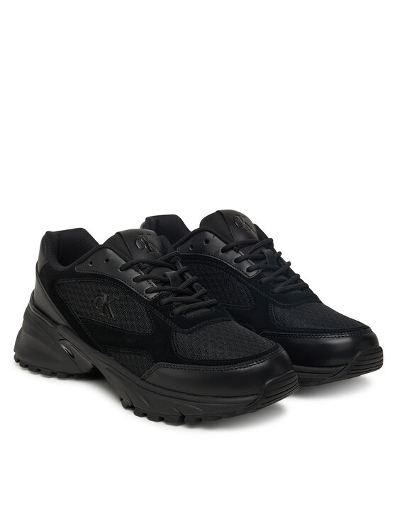 Calvin Klein Jeans Sneakersy Calvin Klein Jeans Hike Runner Mesh Mix Ck YW0YW01994 Czarny