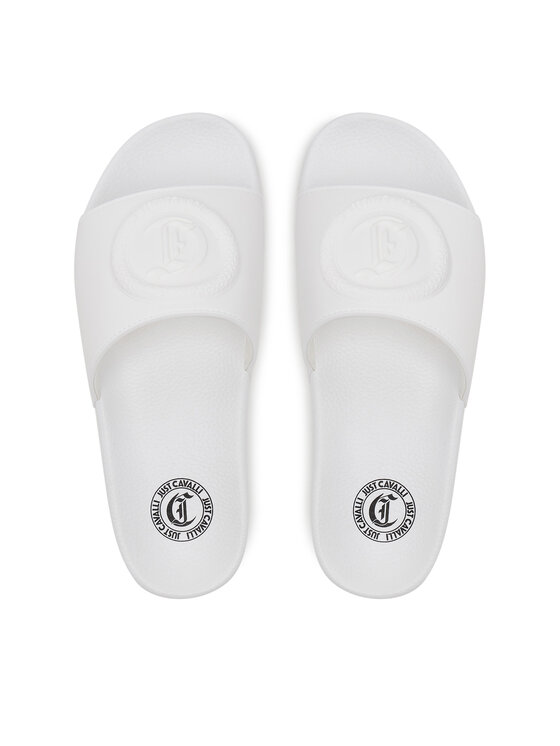 Just Cavalli Шльопанці Just Cavalli 78RA3SZ4 ZSC30 Білий