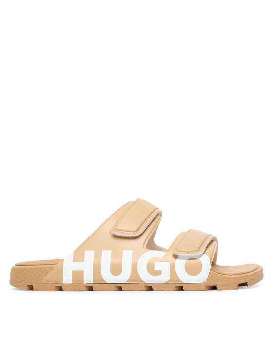 HUGO Шльопанці HUGO Evander 50542042 Бежевий