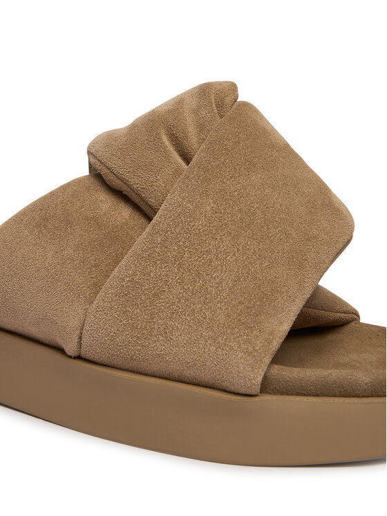 Inuikii Шльопанці Inuikii Soft Crossed 1004.003.0401 Бежевий