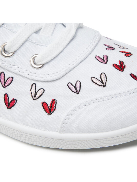 Skechers Αθλητικά Skechers Love Brigade 113951/WRPK Λευκό