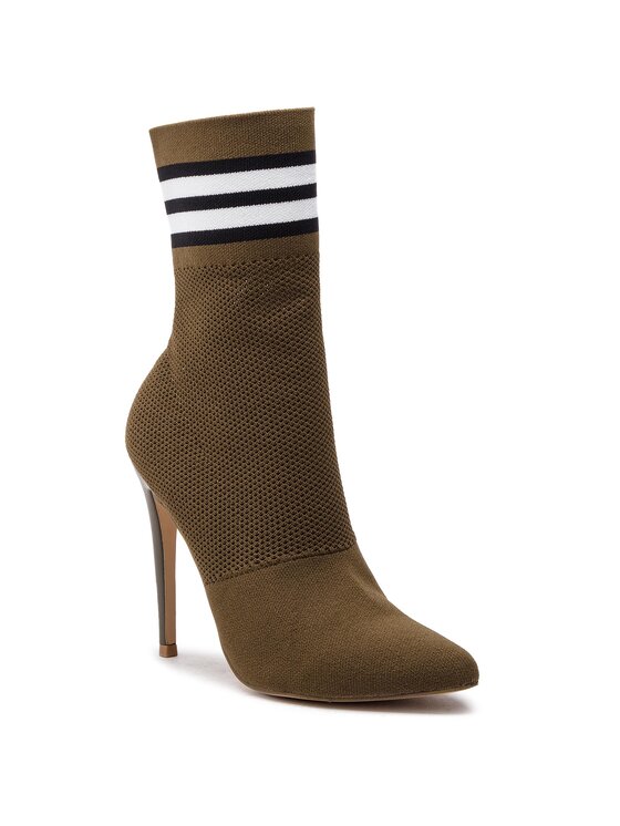 Steve Madden Ботильйони Steve Madden Century Ankle Boot SM11000106-04004-353 Зелений