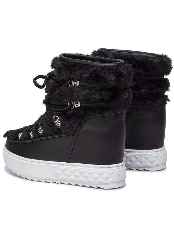 Guess Gležnjarji Guess Freezyn2 FL8FR2 FUR12 Črna