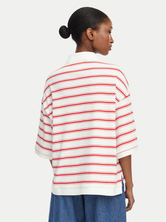 Tommy Hilfiger Tommy Hilfiger Polo WW0WW50026 Multicolore Oversize