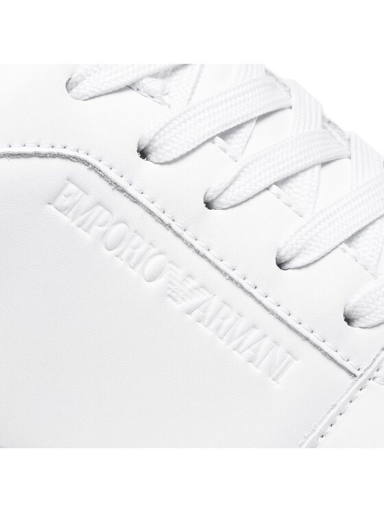 Emporio Armani Снікерcи Emporio Armani X4X324 XF499 00152 Білий