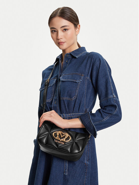 LOVE MOSCHINO Rankinė LOVE MOSCHINO JC4083PP1NLC0000 Juoda