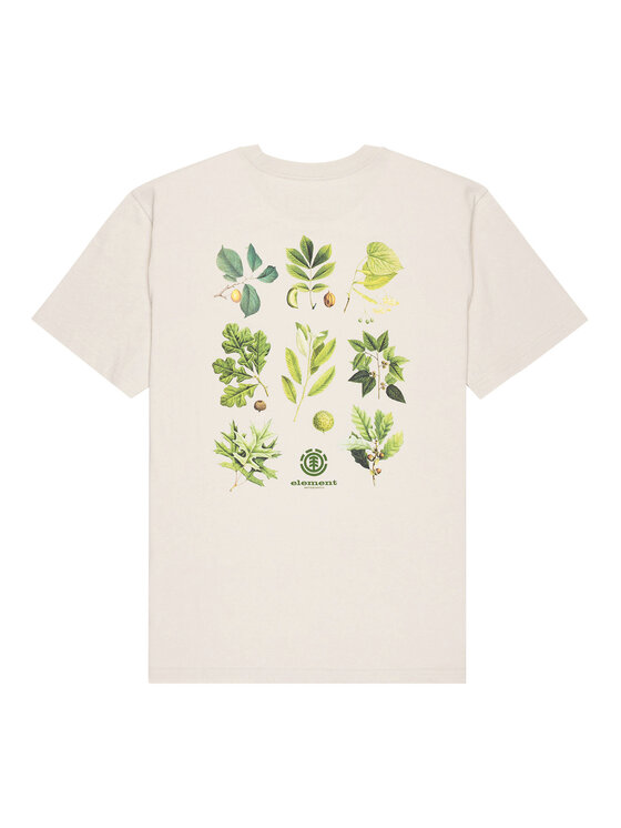 Element Element Camiseta Bigfoot Trees ELYZT00585 Écru Regular Fit