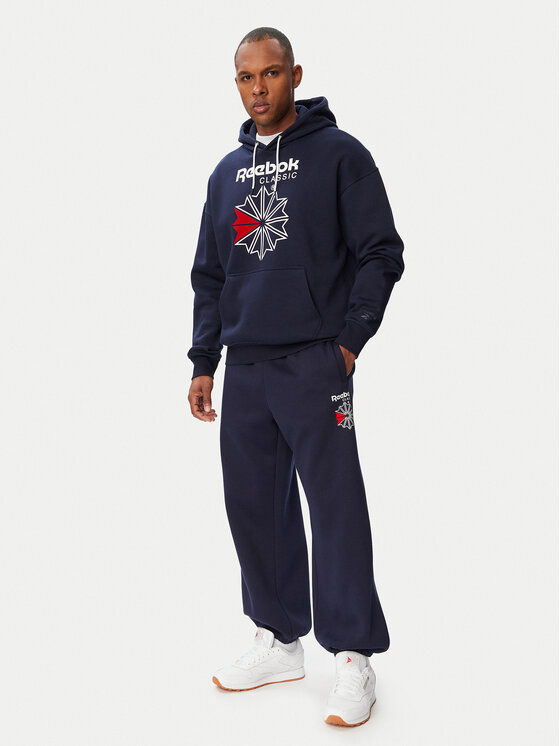 Reebok Reebok Felpa Hainrich RK25734CCM Blu scuro Regular Fit
