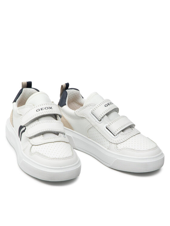 Geox Сникърси Geox J Nettuno B. C J15AWC 0BU85 C0899 S Бял