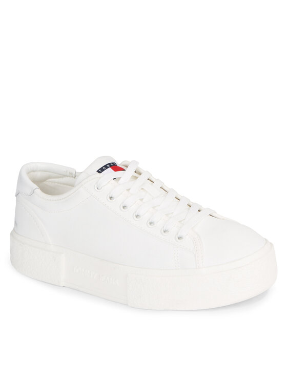 Tommy Jeans Zapatillas Tommy Jeans Tjw Foxing Flatform Sneaker EN0EN02480 Blanco