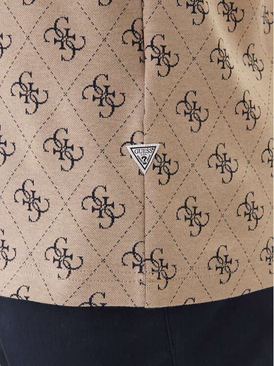 Guess Guess Camiseta M6GP34 K3200 Beis Relaxed Fit