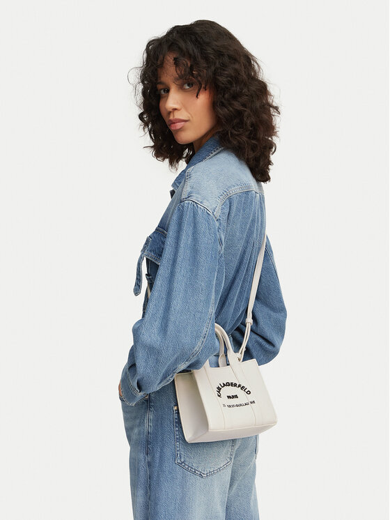 KARL LAGERFELD Borsetta KARL LAGERFELD B1W30042 Bianco