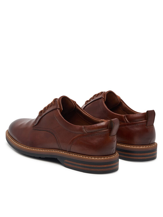 Clarks Zapatos hasta el tobillo Clarks Aldwin2 Derby 26320300 Marrón