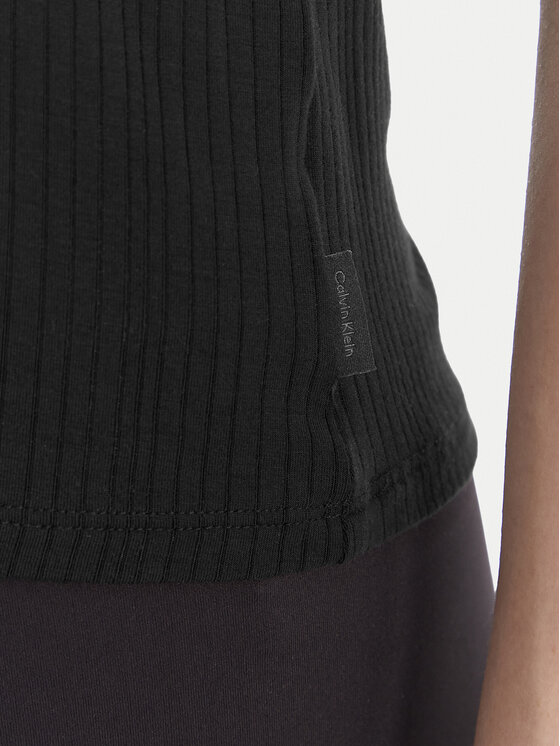 Calvin Klein Calvin Klein Camiseta LV00QS7618 Negro Slim Fit