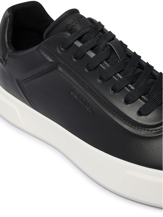 Calvin Klein Sneakersy Calvin Klein Basket Cupsole Oxf Lup Hf Lth YM0YM01452 Czarny