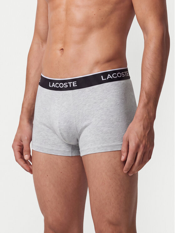 Lacoste Lacoste Conjunto de calzoncillos boxer 5H1300 Gris