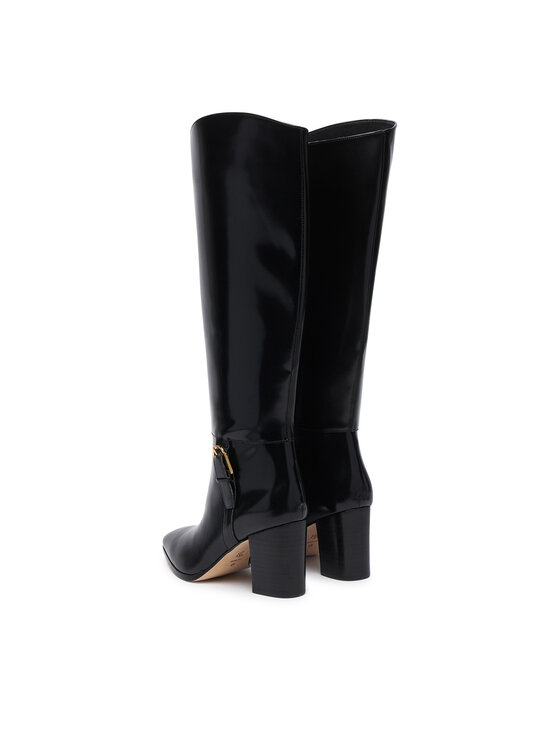 LAUREN RALPH LAUREN Čižmy LAUREN RALPH LAUREN Rlyn Bk T Hl Bo Tal 802P12879001 Čierna
