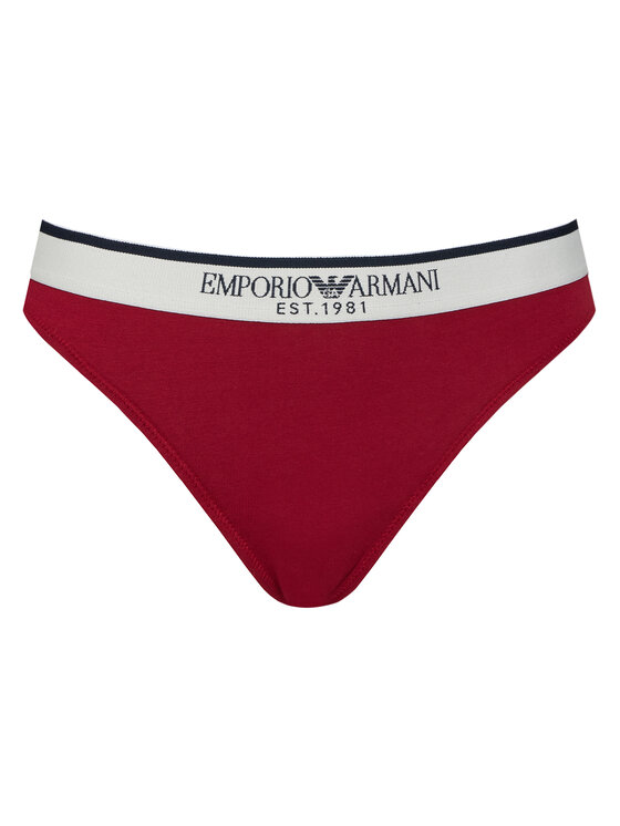 Emporio Armani Underwear Emporio Armani Underwear Conjunto de bragas brasileñas EW005197 AF27298 U5084 Guinda/burdeos