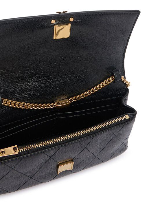 Tory Burch Сумка Tory Burch Quilted Chain Wallet 186041 Чорний