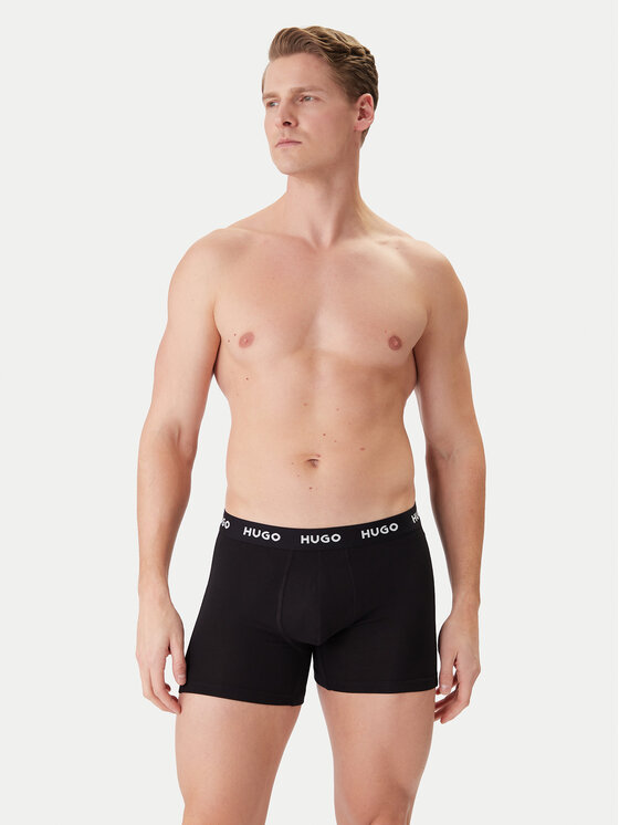 HUGO HUGO Conjunto de calzoncillos boxer Triplet 50532613 Negro