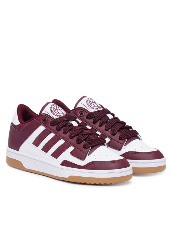 adidas Sneakersy adidas Rapid Court Low Shoes KI3898 Bordowy