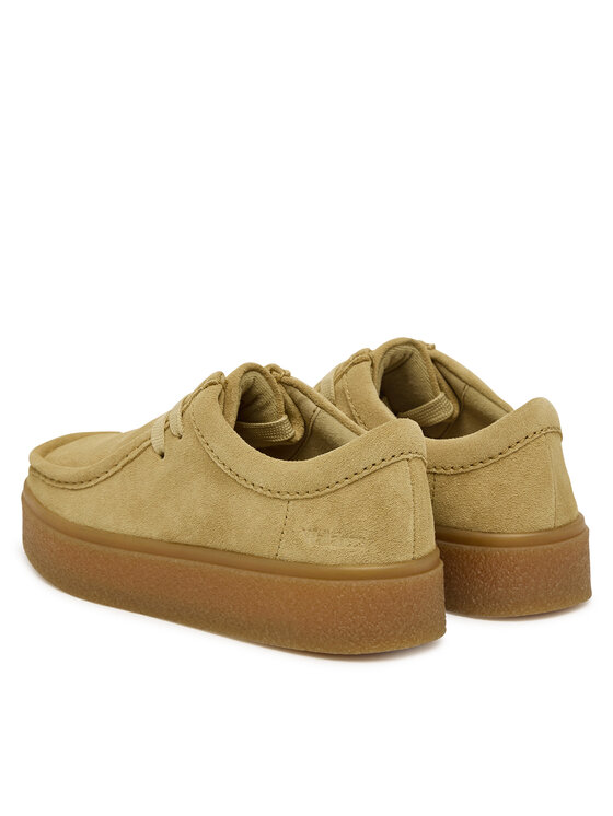 Clarks Туфлі Clarks Boxbee Walla. 26328110 Бежевий