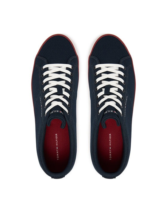 Tommy Hilfiger Πάνινα παπούτσια Tommy Hilfiger Harlem Core Ii Seasonal Textile FM0FM05820 Σκούρο μπλε