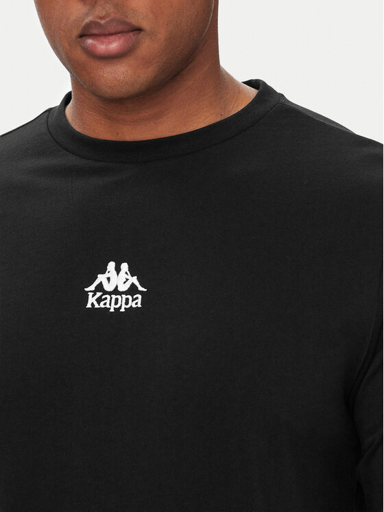Kappa Kappa Hosszú ujjú 382J2RW Fekete Regular Fit