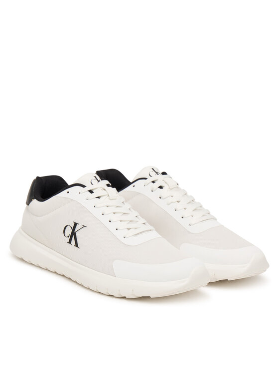 Calvin Klein Sneakersy Calvin Klein 3 Eva Runner Mesh YM0YM01264 Biały