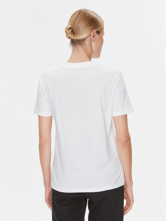 Calvin Klein Jeans Calvin Klein Jeans T-shirt Embro Badge J20J222560 Bianco Regular Fit