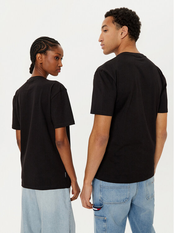 Filling Pieces Filling Pieces T-Shirt Unisex 7443400 Μαύρο Slim Fit