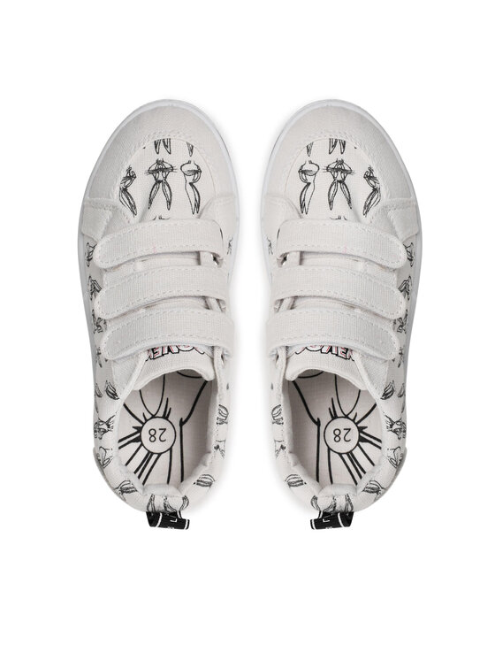 Looney Tunes Tenisówki Looney Tunes SS22-37WBLT Biały