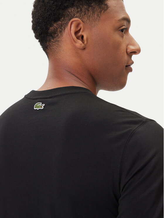 Lacoste Lacoste Camiseta TH5634 Negro Regular Fit