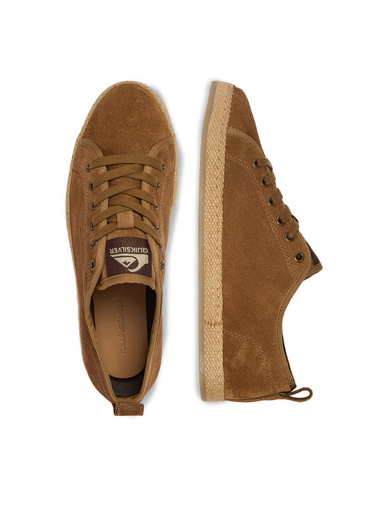 Quiksilver Еспадрильї Quiksilver EO-ESPRINT-07 MI08 Коричневий