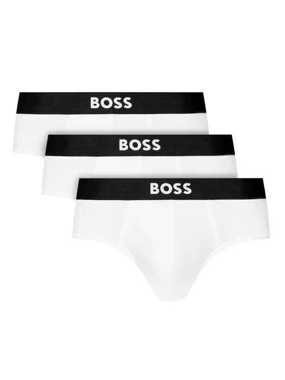 BOSS BOSS Komplet spodnjih hlač slip﻿ 50546561 Bela
