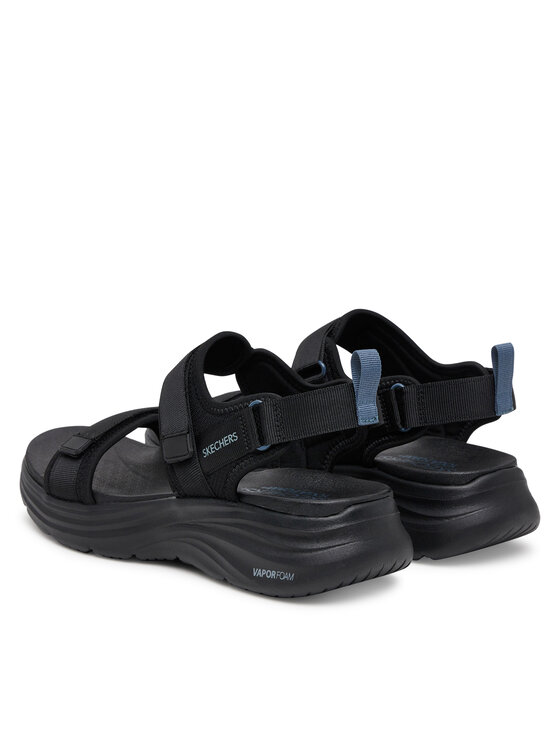 Skechers Sandali Skechers Vapor Foam-Laidback Moments 120009/BBK Črna