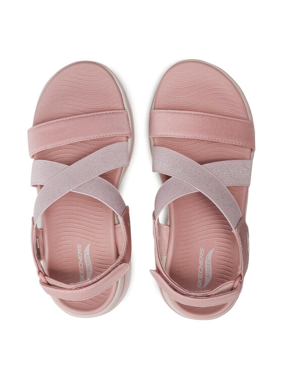 Skechers Sandály Skechers Go Walk Arch Fit 140226/ROS Růžová