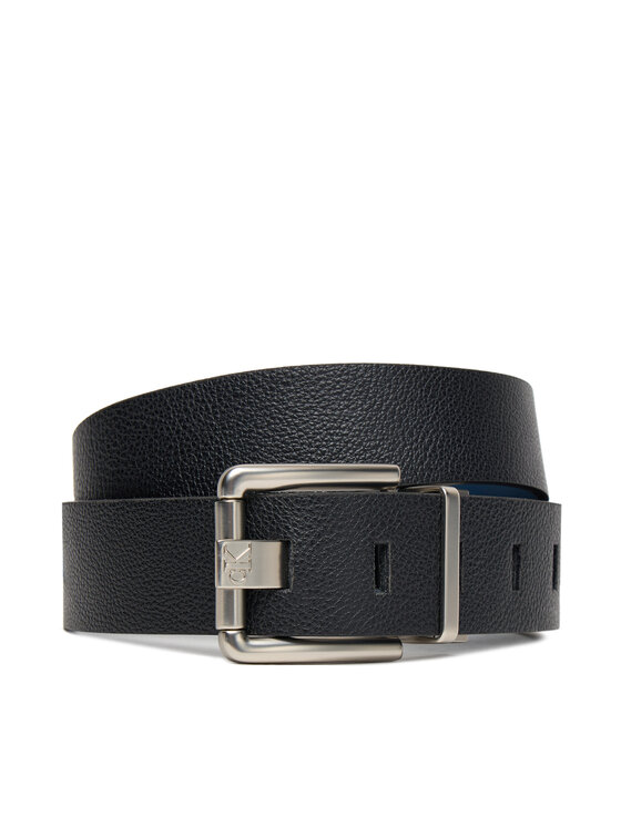 Calvin Klein Pánský pásek Calvin Klein Ck Prong Buckle 35Mm Rev LV04D7029G Černá
