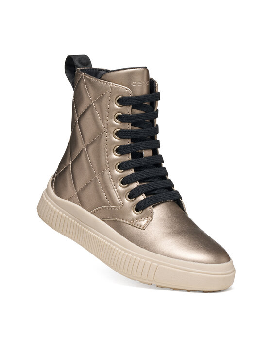 Geox Зимни обувки Geox J Laquinny Girl J66M3C 000NF C5005 M Златист