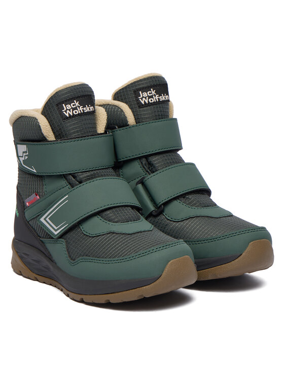 Jack Wolfskin Снігоходи Jack Wolfskin Polar Bear B Texapore Mid VC K A62144 E0206 Зелений