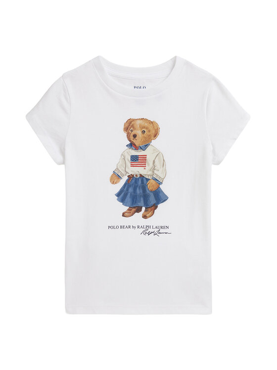 Polo Ralph Lauren Polo Ralph Lauren Camiseta 312A98403001 Blanco Regular Fit